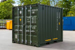 10Ft X 8Ft Shipping Container (One Trip) – Green