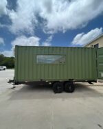 20ft x 8ft Portable Container House On Wheels