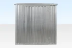 3m x 2.1m Flat Pack Storage Container – Galvanised - Image 5