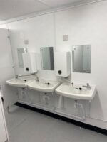 4+1 Steel Toilet Cabin 20Ft x 9Ft - Image 2