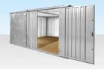 3M X 4.2M Side Linked Flat Pack Container Bundle (Galvanised) - Image 2