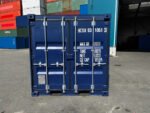 8Ft Shipping Container One Trip Blue - Image 2