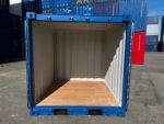 8Ft Shipping Container One Trip Blue - Image 8