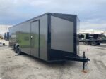 Fast Cargo 8.5×28 Enclosed Charcoal Gray Blackout Trailer - Image 2