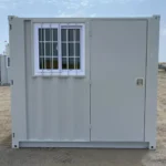 8ft Cubic Shipping Container w/Door+Window 8’Lx6.7’Wx7.4’H - Image 2
