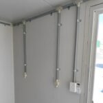 White Modified 10ft Shipping Container with AC - Image 4